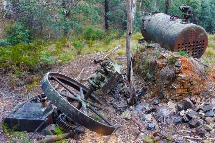 Dart River Gold Battery Site 