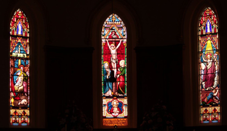 Rev F.C. Russell memorial windows, Holy Trinity, Coleraine