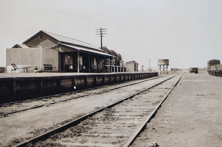 Manangatang Rly Stn c1933