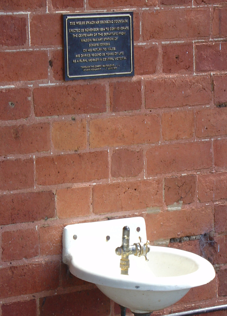 Welsh Swagman Drinking Fountain